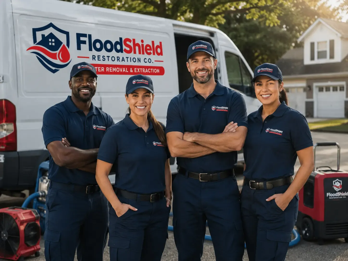 Flood Damage Restoration company in Pesotum, IL
